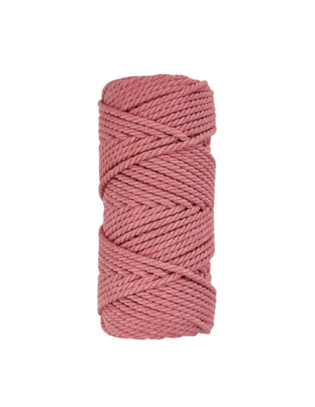 Macrame rosa crema