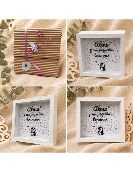 Hucha personalizada decorativa